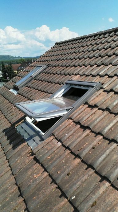 Dachfenster Montage